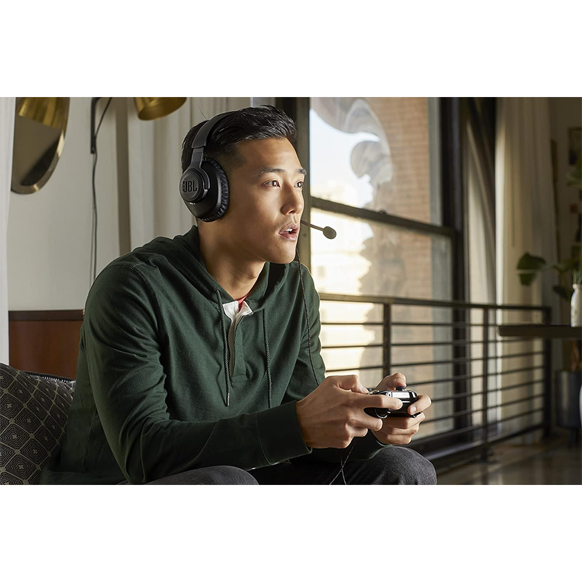 JBL Quantum 100 | Wired Over-Ear Gaming Headphones