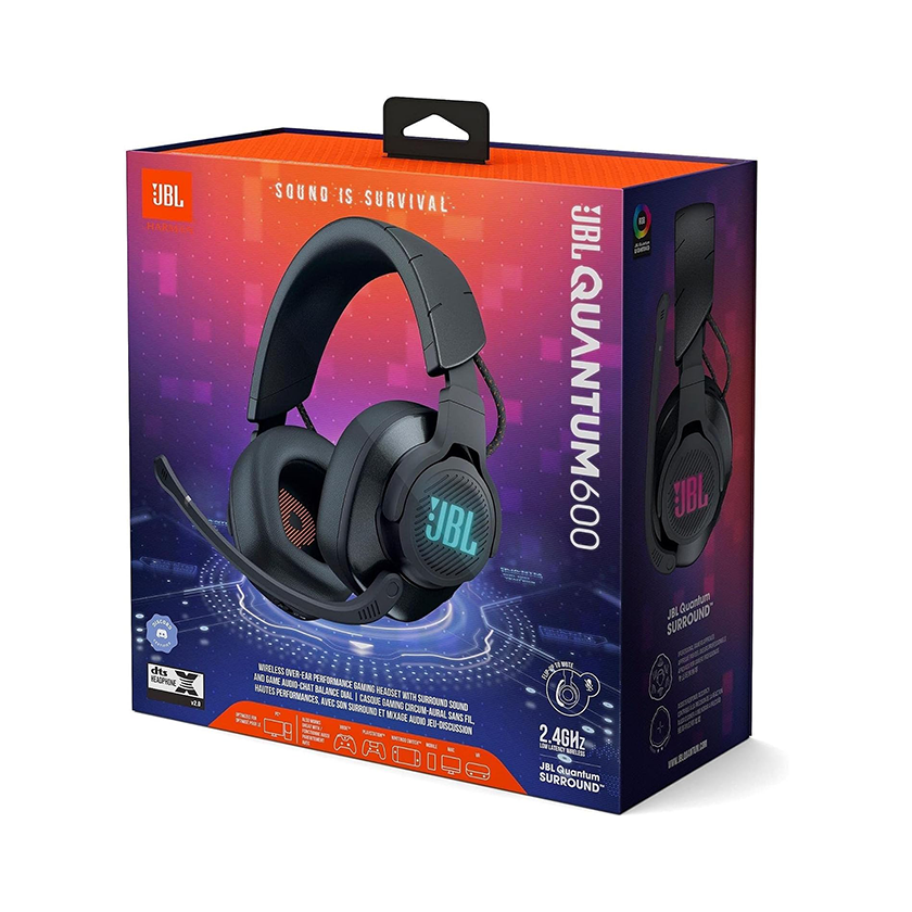 JBL Quantum 600 | Wireless Over - Ear Gaming Headphones