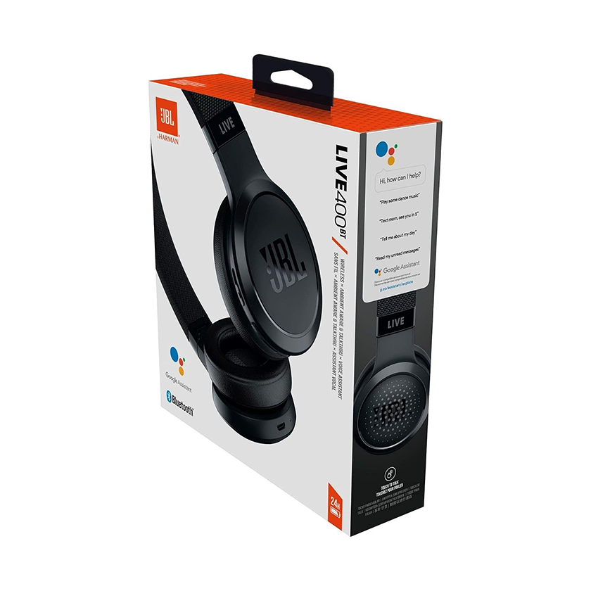JBL LIVE 400BT On-Ear Wireless Headphones