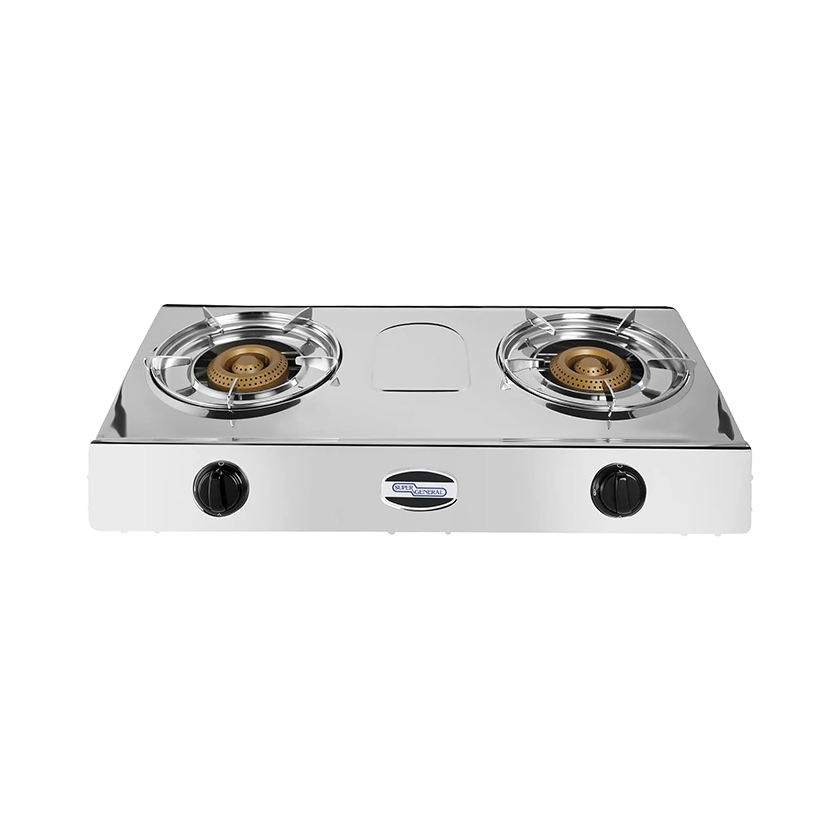 Super General Table Top 2 Burner Gas Stove SGB212FFD