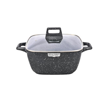 RoyalFord Deluxe Die-Cast Cookware Set 9 Pcs