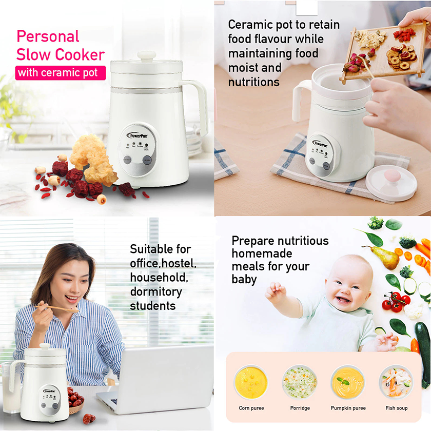 Personal Electric Mug Health Slow Cooker 0.6L PPSC06
