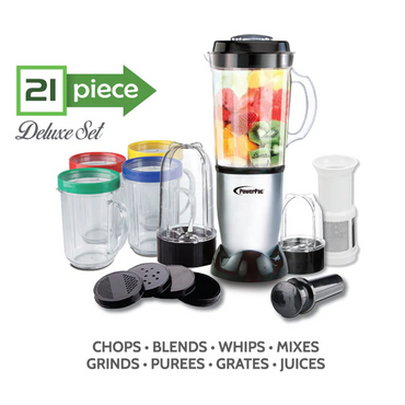 PowerPac 21 PCS Bullet Blender PPBL321