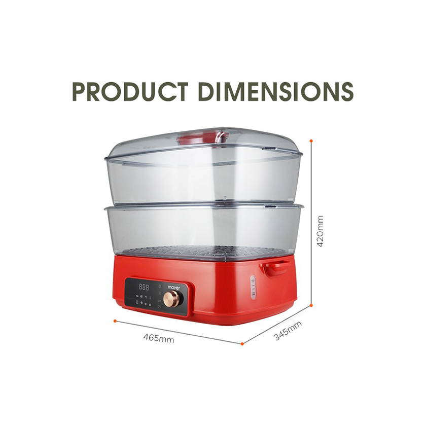 Mayer 28L Digital Food Steamer MMFS280D