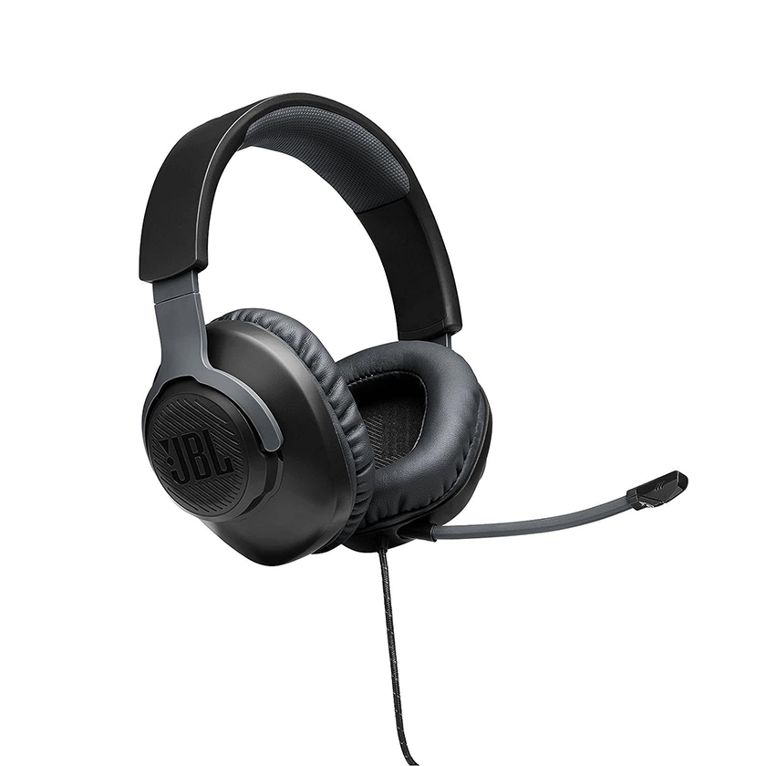 JBL Quantum 100 | Wired Over-Ear Gaming Headphones