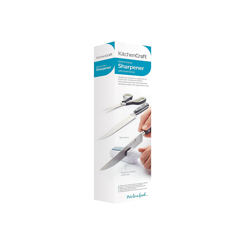 KitchenCraft 3-in-1 Scissor and Knife Sharpener