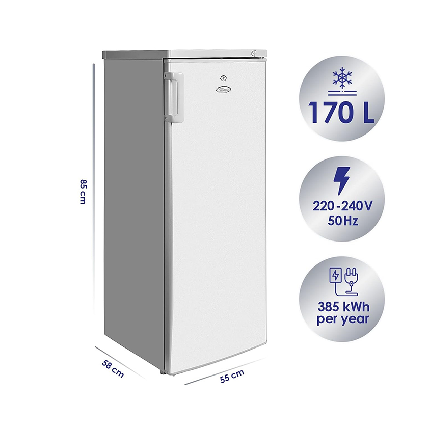 Super General Upright Freezer 163L