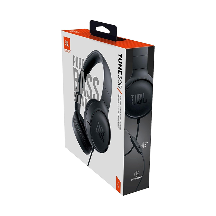 JBL TUNE 500 - Wired On-Ear Headphones