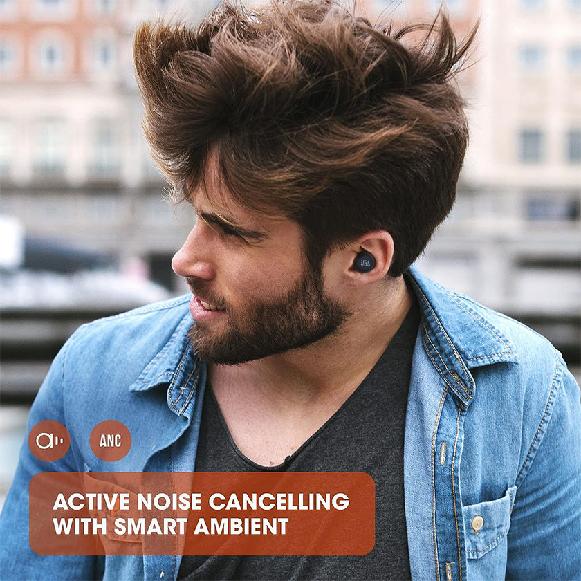 JBL Live Free NC+ TWS - True Wireless in-Ear Noise Cancelling Bluetooth Headphones