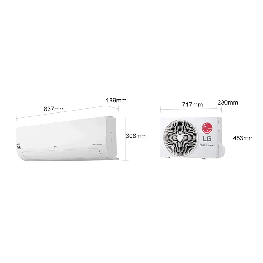 LG Dualcool Inverter Air Conditioner 12000 BTU