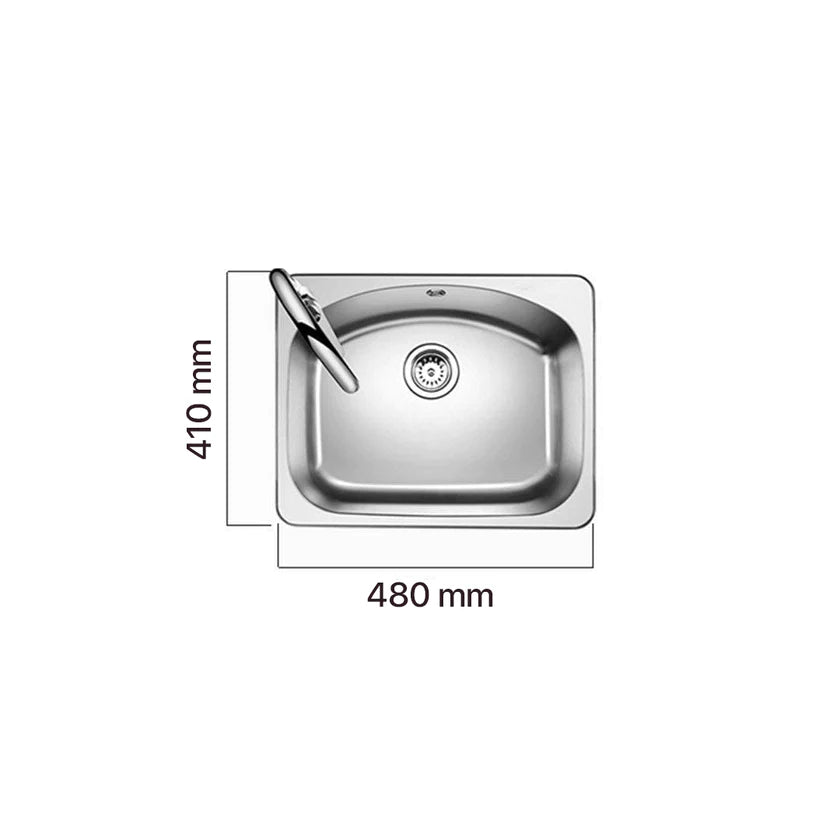 Oulin Single Bowl Top-mount Sink