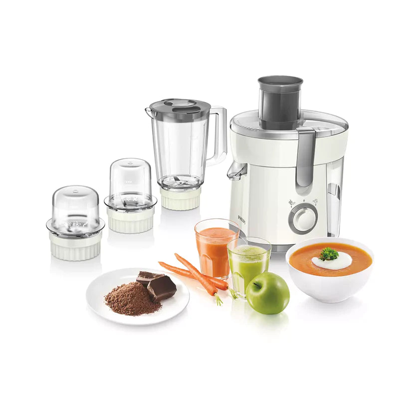 Philips Juicer, Blender, Grinder and Chopper HR1847/00 – Essential