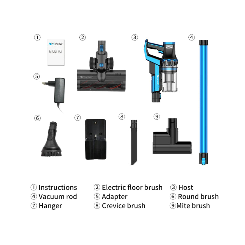 Sonifer SF-2225 Cordelss Vacuum Cleaner