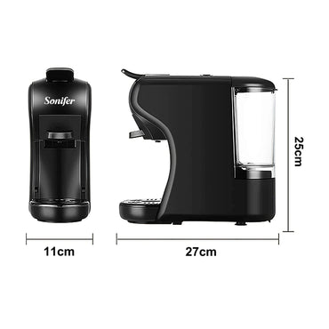 Sonifer 3 in 1 Multi Capsule Coffee Machine