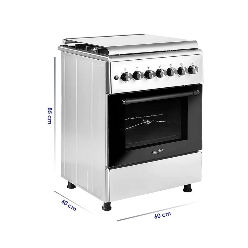 Super General Freestanding 4 Burner Gas Cooker & Oven