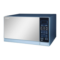 Sharp 25L Microwave Oven W/Grill R-75MT(S)