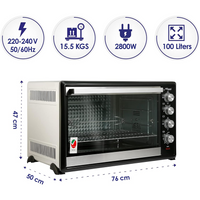 Super General Electric Oven 100L