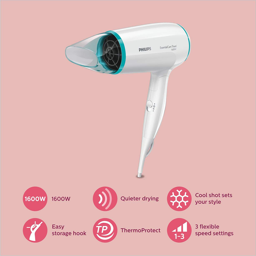 Philips Hair Dryer BHD006 Essential Maldives