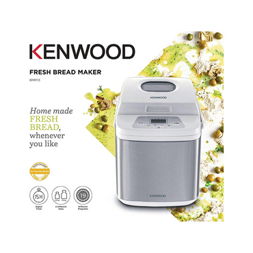 Kenwood Bread Maker 19-in-1 Multifunctional Automatic Fresh Bread Making Machine with Digital Timer