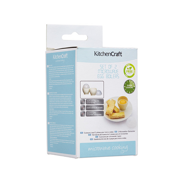 KitchenCraft Microwave Egg Boiler Set