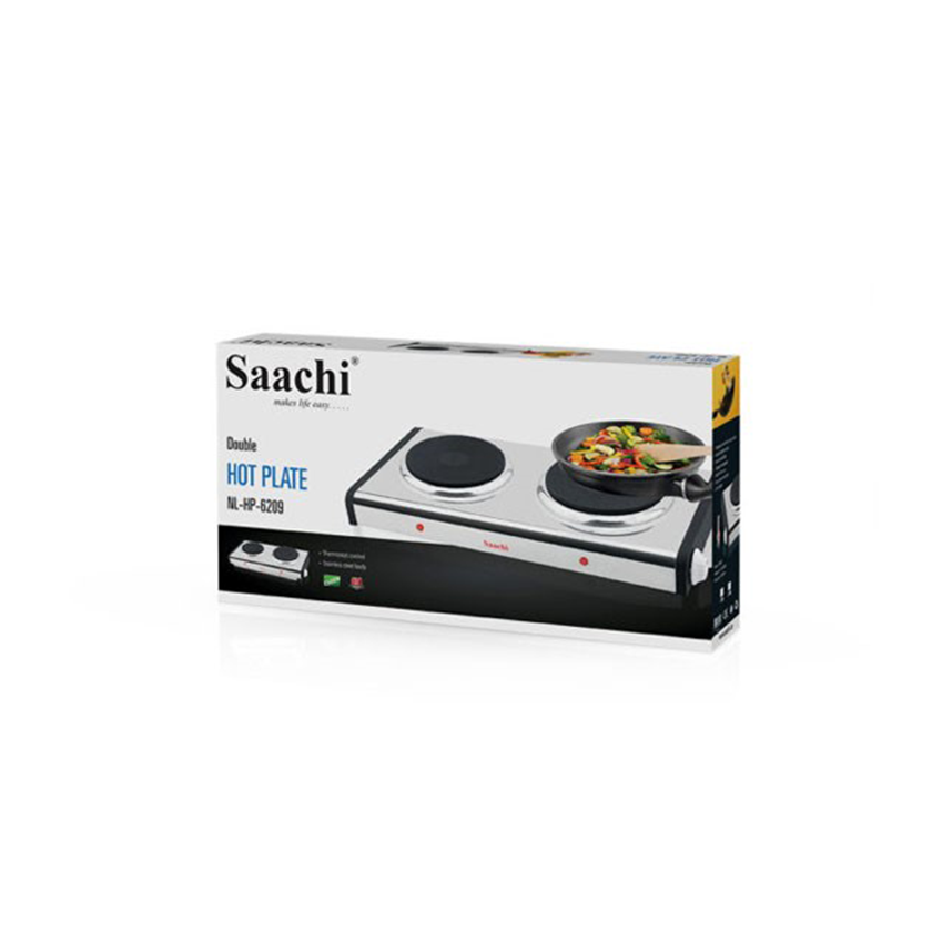 Saachi 2 Burner Hot Plate NL-HP6209