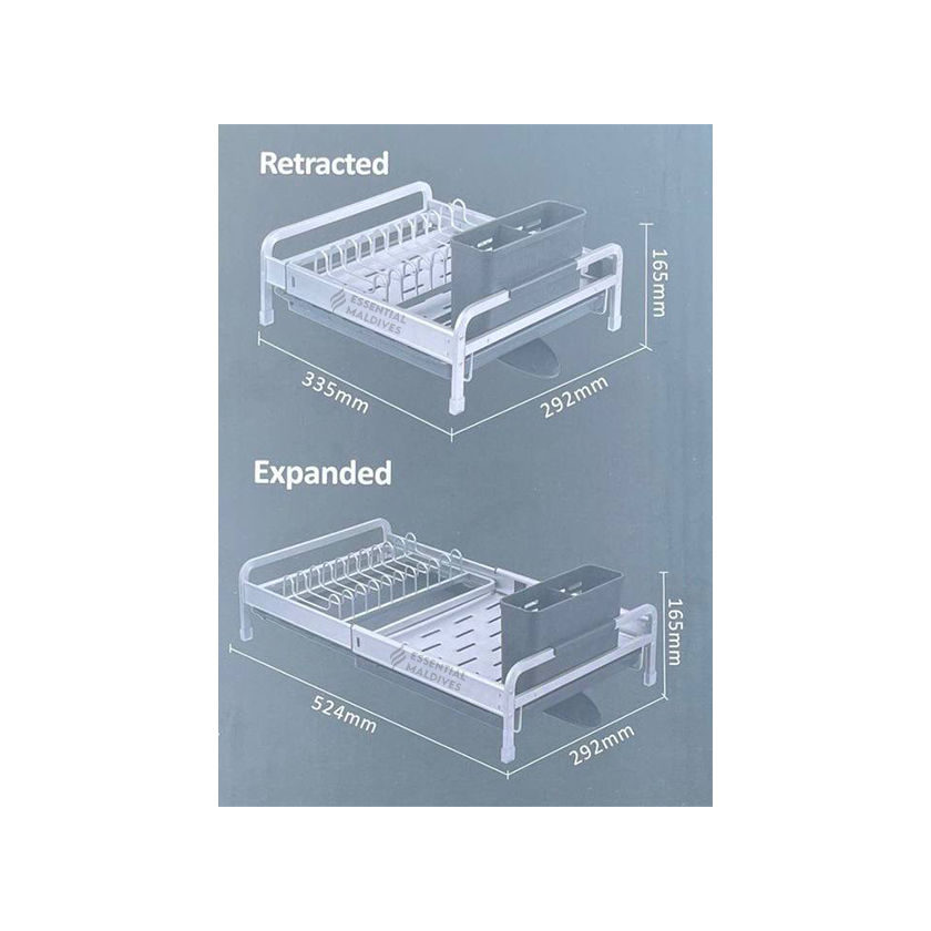 Binca Expandable Aluminum Dish Rack