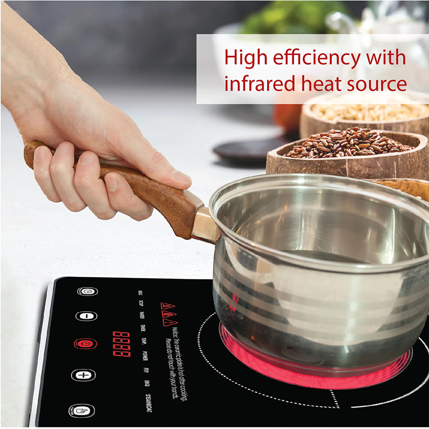 PowerPac Ceramic Cooker (Any Pot) PPIC880