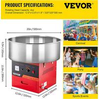 VEVOR Cotton Candy Machine