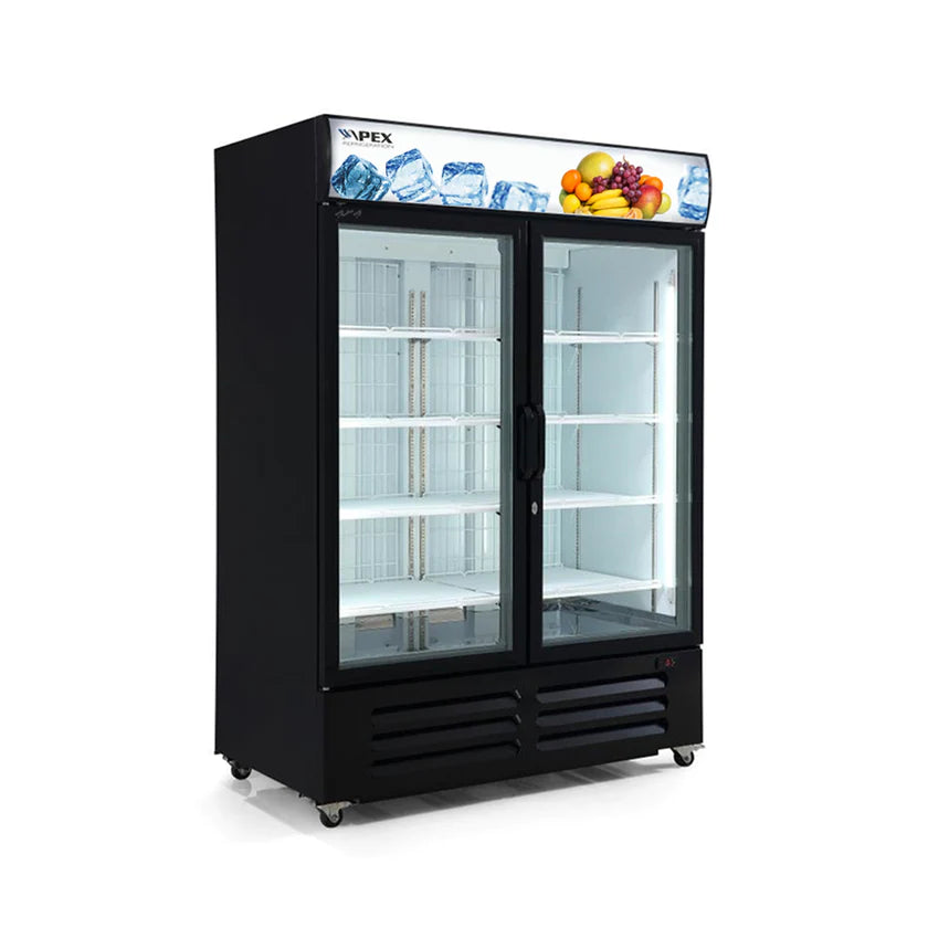 Apex 700L Upright Commercial Display Fridge (Chiller)