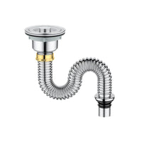 Famal Kitchen Sink Drain Filter & SS Pipe