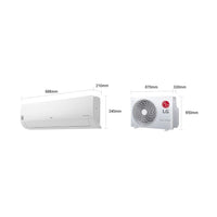 LG Dualcool Inverter Air Conditioner 24000 BTU