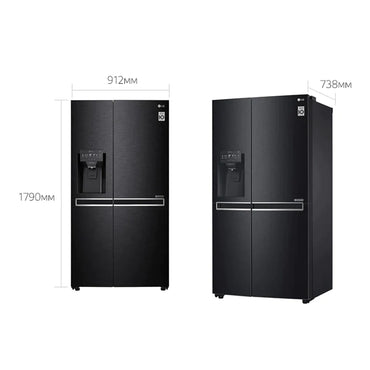 LG 600L Side-By-Side Refrigerator