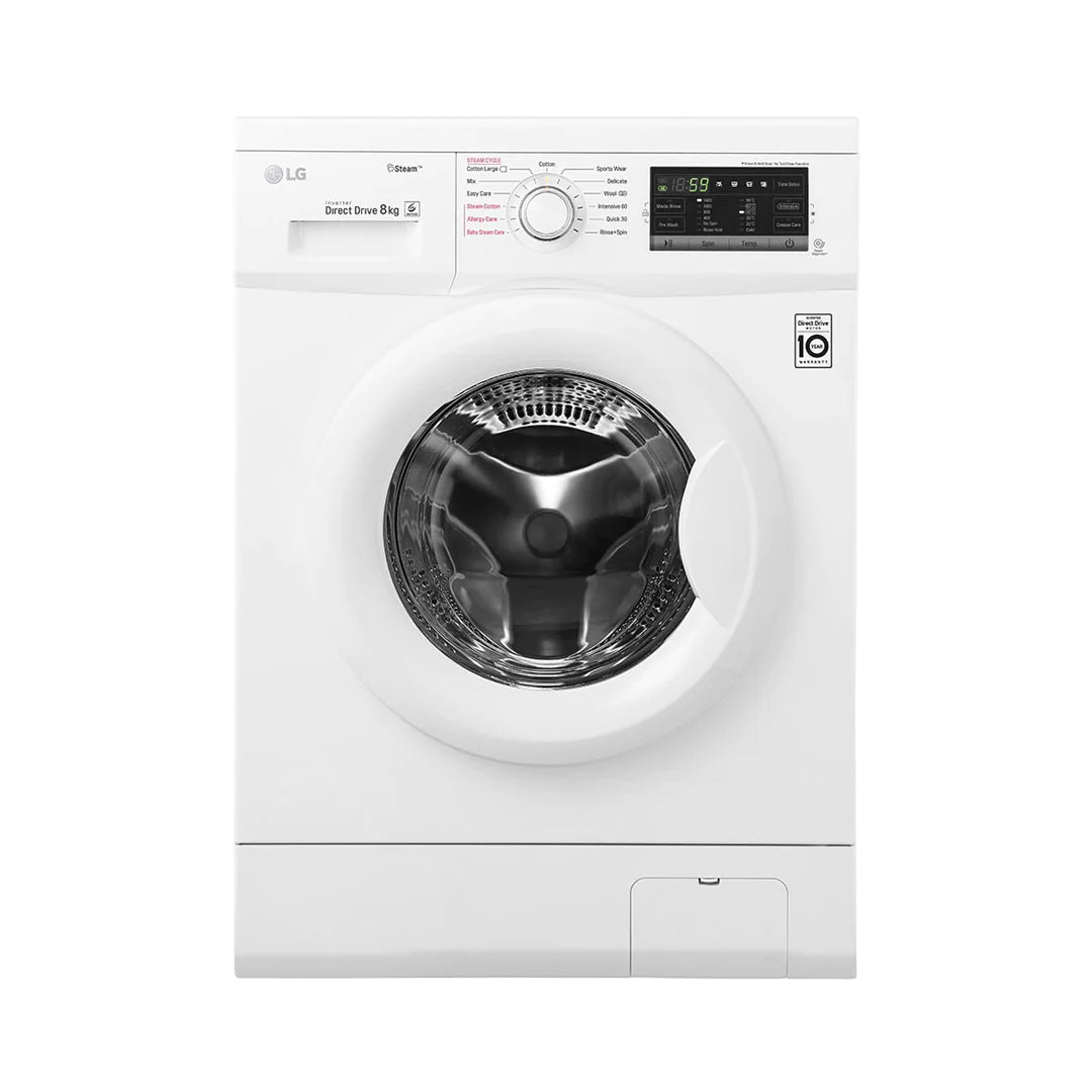 LG 8KG Inverter DD™ | Steam™ Front Load Washing