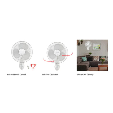 Havells 16" Wall Fan (Remote Control)