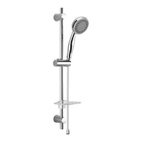 Rubine Shower Set with Sliding Rod & 5F Handshower