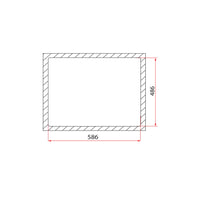 Rubine Kitchen Sink STX 810-60