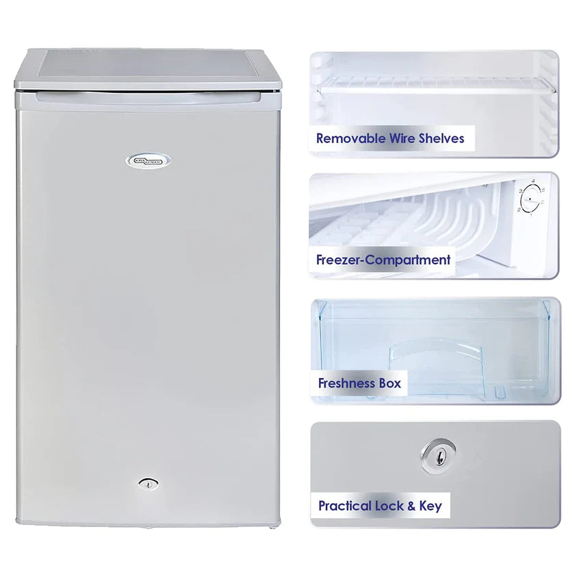 Super General 120L Compact Mini Refrigerator Essential Maldives