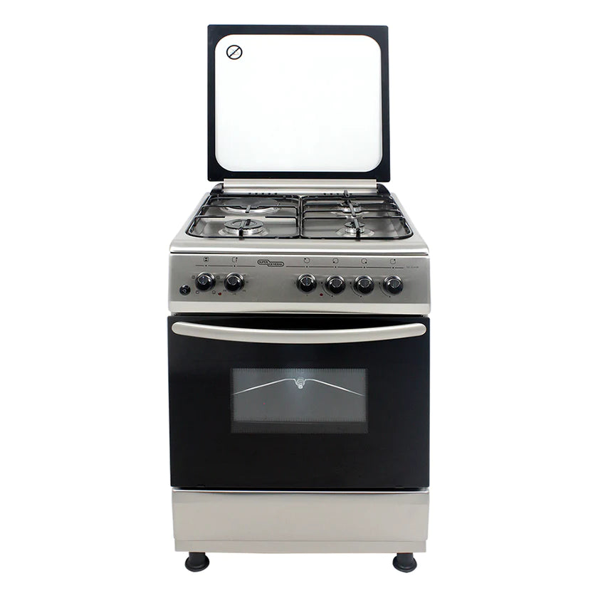 Super General Freestanding 4 Burner Gas Cooker & Electric Oven