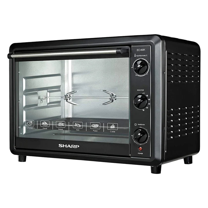 Sharp 60L Electric Oven with Rotisserie