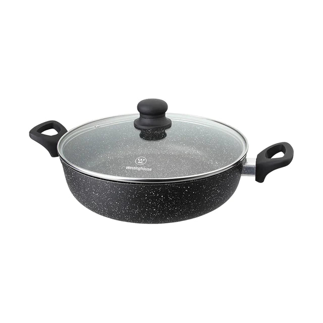 Westinghouse Low Casserole with Glass Lid (24cm)